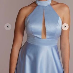 New Long Formal Halter dress